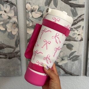 Pink Ribbon Travel Mug
